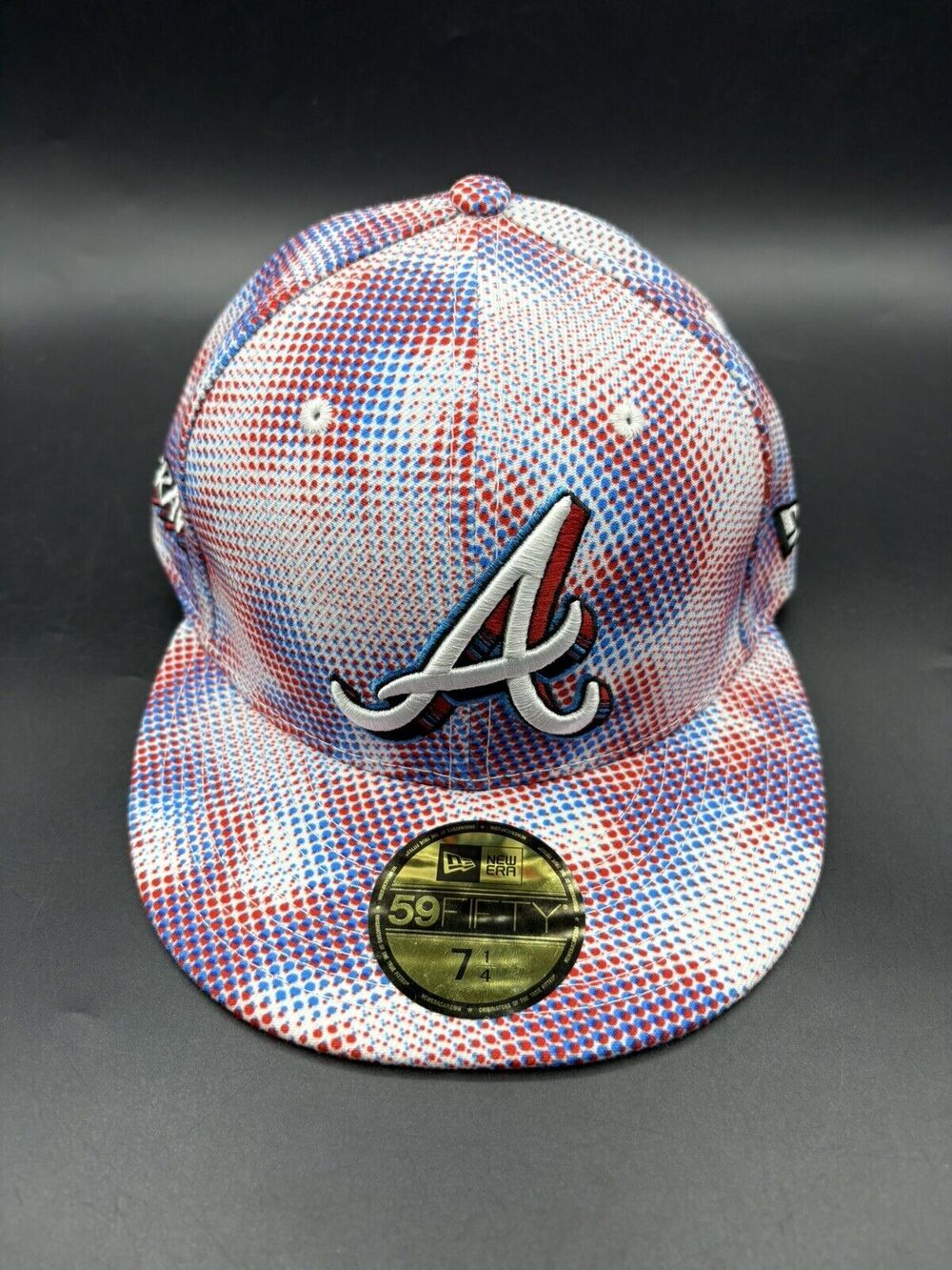 New Era New York Yankees 3D Comics 59FIFTY Fitted Hat Cap Red Blue Sz 7 1/4